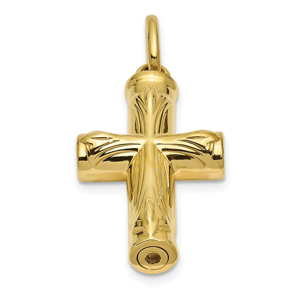 Sentimental Expressions 10K Cross Ash Holder Pendant