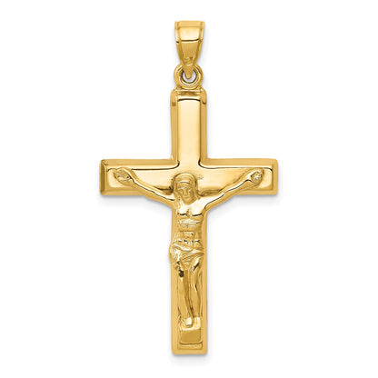 14k Polished Crucifix Pendant