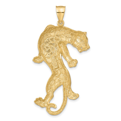 14k Panther Pendant