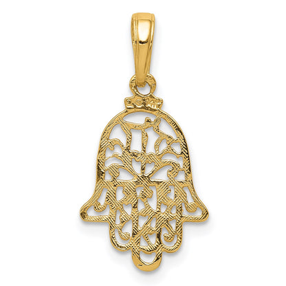 14k Chamseh Pendant