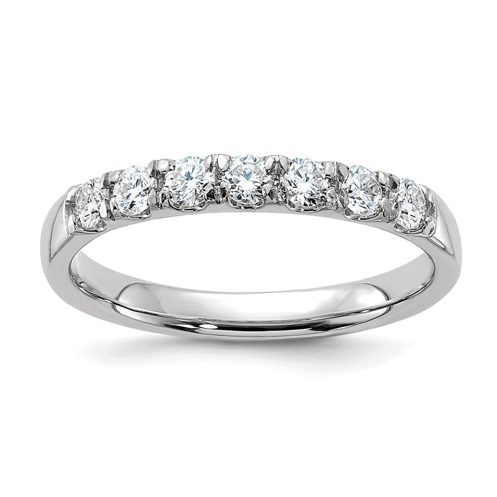 14kw 1/2ct. 7 Stone Ring Mounting Only