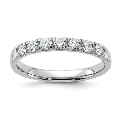 14kw 1/2ct. 7 Stone Ring Mounting Only