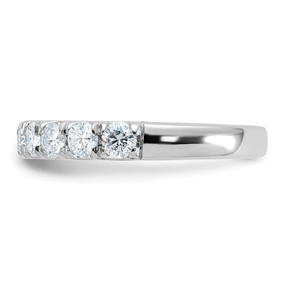 14kw Gold 1ct. 9 Stone G H I True Light Moissanite Band