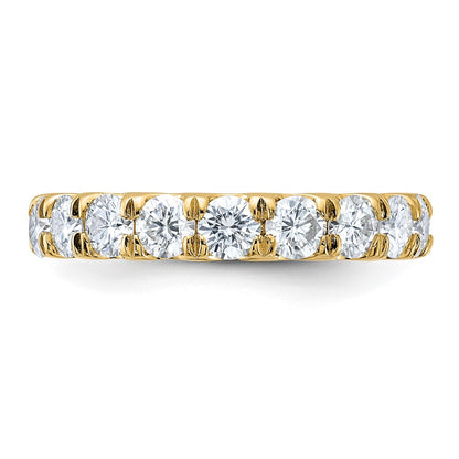 14ky Gold 1.50ct. 9 Stone G H I True Light Moissanite Band