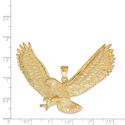 14k Eagle Pendant