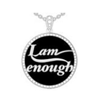 I Am Enough | Moissanite Gemstone - deborahjbirdoesdesigns