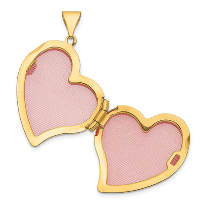 14k Fancy Heart Locket