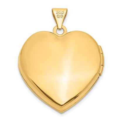 14k 21mm Heart Locket