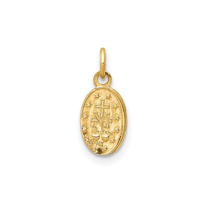 14k Miraculous Medal Charm